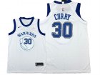 Warriors #30 Stephen Curry White Fashion Current Player Hardwood Classics Nike Jersey