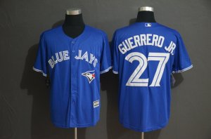 Blue Jays #27 Vladimir Guerrero Jr. Royal Cool Base Jersey