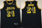 Lakers #24 Kobe Bryant Black City Edition Nike Swingman Jersey