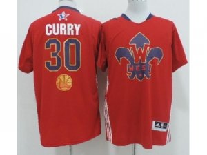 2014 nba all star nba golden state warriors #30 curry red
