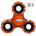 Broncos Multi-Logo Orange 3 Way Finger Spinner