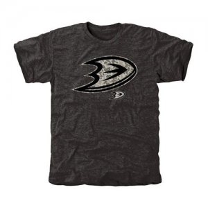 Mens Anaheim Ducks Black Rink Warrior T-Shirt
