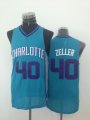 nba Charlotte Hornets #40 ZELLER BLUE