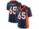 Mens Nike Denver Broncos #65 Ronald Leary Vapor Untouchable Limited Navy Blue Alternate NFL Jersey