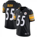Nike Steelers #55 Devin Bush Black Youth 2019 NFL Draft First Round Pick Vapor Untouchable