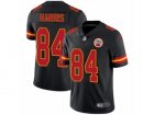 Nike Kansas City Chiefs #84 Demetrius Harris Limited Black Rush NFL Jersey