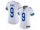 Women Nike Dallas Cowboys #9 Tony Romo Vapor Untouchable Limited White NFL Jersey