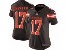 Women Nike Cleveland Browns #17 Brock Osweiler Vapor Untouchable Limited Brown Team Color NFL Jersey