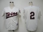 MLB Minnesota Twins #2 Span Cream[Cool Base]