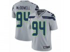 Mens Nike Seattle Seahawks #94 Malik McDowell Limited Grey Alternate NFL Jersey