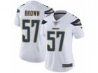 Women Nike Los Angeles Chargers #57 Jatavis Brown Vapor Untouchable Limited White NFL Jersey