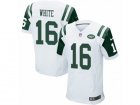 Nike New York Jets #16 Myles White Elite White NFL Jersey