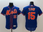 Men New York Mets #15 Tim Tebow Royal Flexbase Jersey