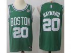 Men Nike Boston Celtics #20 Gordon Hayward Green Stitched NBA Swingman Jersey
