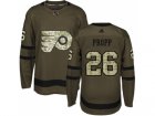 Adidas Philadelphia Flyers #26 Brian Propp Green Salute to Service Stitched NHL Jersey