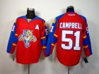 NHL Florida Panthers #51 Brian Campbell Red Home Stitched Jerseys