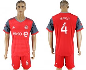 2017-18 Toronto FC 4 BRADLEY Home Soccer Jersey
