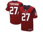 Mens Nike Houston Texans #27 DOnta Foreman Elite Red Alternate NFL Jersey