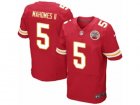 Mens Nike Kansas City Chiefs #5 Patrick Mahomes II Elite Red Team Color NFL Jersey