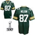 Green Bay Packers #87 Jordy Nelson 2011 Super Bowl XLV green