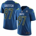 Mens Nike Minnesota Vikings #97 Everson Griffen Limited Blue 2017 Pro Bowl NFL Jersey