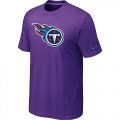 Nike Tennessee Titans Sideline Legend Authentic Logo T-Shirt Purple