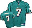 nfl miami dolphins #7 chad henne green[kids]