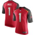 Nike Buccaneers #1 Devin White Red Youth 2019 NFL Draft First Round Pick Vapor Untouchable Limited Jersey