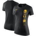 Golden State Warriors Nike Womens 2018 NBA Finals Champions Celebration Year DFCT T-Shirt Black