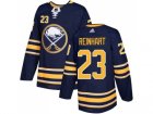 Men Adidas Buffalo Sabres #23 Sam Reinhart Navy Blue Home Authentic Stitched NHL Jersey