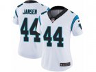 Women Nike Carolina Panthers #44 J.J. Jansen Vapor Untouchable Limited White NFL Jersey