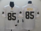 Nike 49ers #85 George Kittle White Gold Vapor Untouchable Limited Jersey