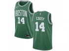 Men Nike Boston Celtics #14 Bob Cousy Green NBA Swingman Icon Edition Jersey