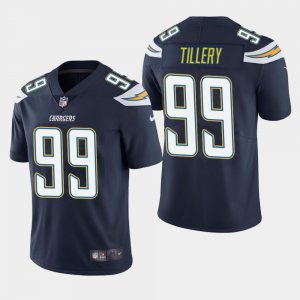 Nike Chargers #99 Jerry Tillery Navy 2019 NFL Draft First Round Pick Vapor Untouchable