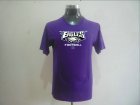 Philadelphia Eagles Big & Tall Critical Victory T-Shirt Purple