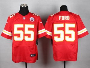 Nike Kansas City Chiefs #55 Dee Ford red jerseys[Elite]
