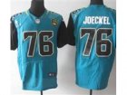 Nike NFL Jacksonville Jaguars #76 Luke Joeckel Green Jerseys(Elite)
