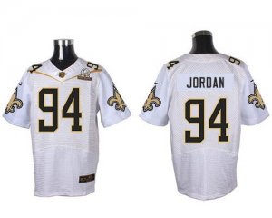 2016 Pro Bowl Nike New Orleans Saints #94 Cameron Jordan white Jerseys(Elite)