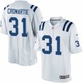Mens Nike Indianapolis Colts #31 Antonio Cromartie Limited White NFL Jersey