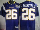 Minnesota Vikings #26 Winfield Purple[50th patch]