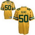 Green Bay Packers #50 A.J.Hawk Super Bowl XLV yellow