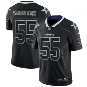 Nike Cowboys #55 Leighton Vander Esch Black Shadow Legend Limited Jersey