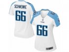 Women Nike Tennessee Titans #66 Brian Schwenke Game White NFL Jersey
