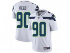 Mens Nike Seattle Seahawks #90 Jarran Reed Vapor Untouchable Limited White NFL Jersey