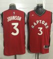 Toronto Raptors #3 James Johnson Red Stitched NBA Jersey