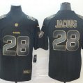 Nike Raiders #28 Josh Jacobs Black Gold Vapor Untouchable Limited Jersey