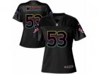 Women Nike Houston Texans #53 Sio Moore Game Black Fashion NFL Jersey