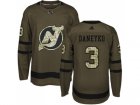 Adidas New Jersey Devils #3 Ken Daneyko Green Salute to Service Stitched NHL Jersey