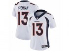 Women Nike Denver Broncos #13 Trevor Siemian Vapor Untouchable Limited White NFL Jersey