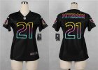 Nike women Arizona Cardicals #21 Patrick Peterson black jerseys[nike fashion]